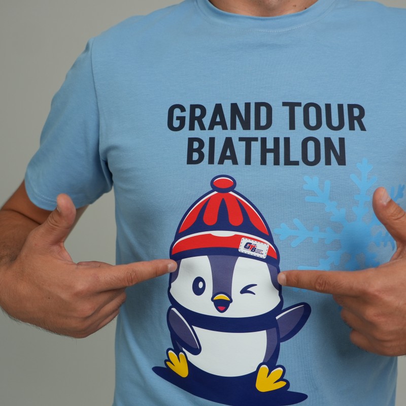 "Grand Tour Biathlon" T-shirt.