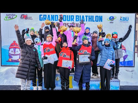 Grand Tour Biathlon|ВПЕРВЫЕ в Костанае! Как лучшие родители и крутой тренер создали историю