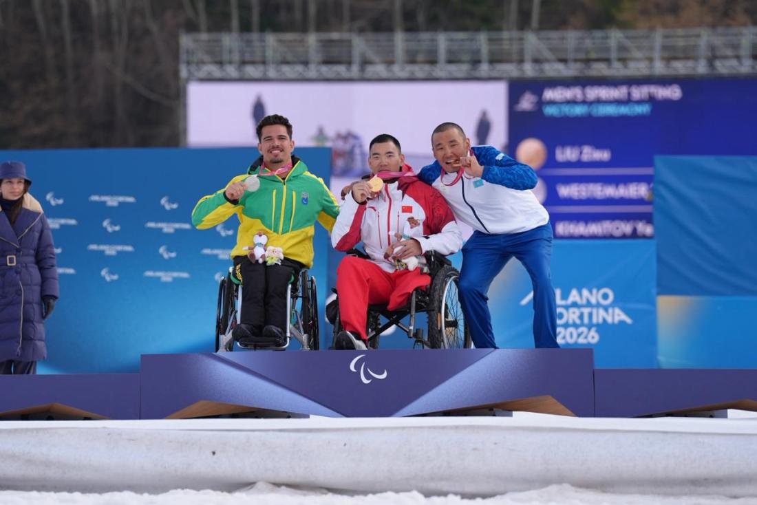 Yerbol Khamitov Wins Bronze at the Winter Paralympics