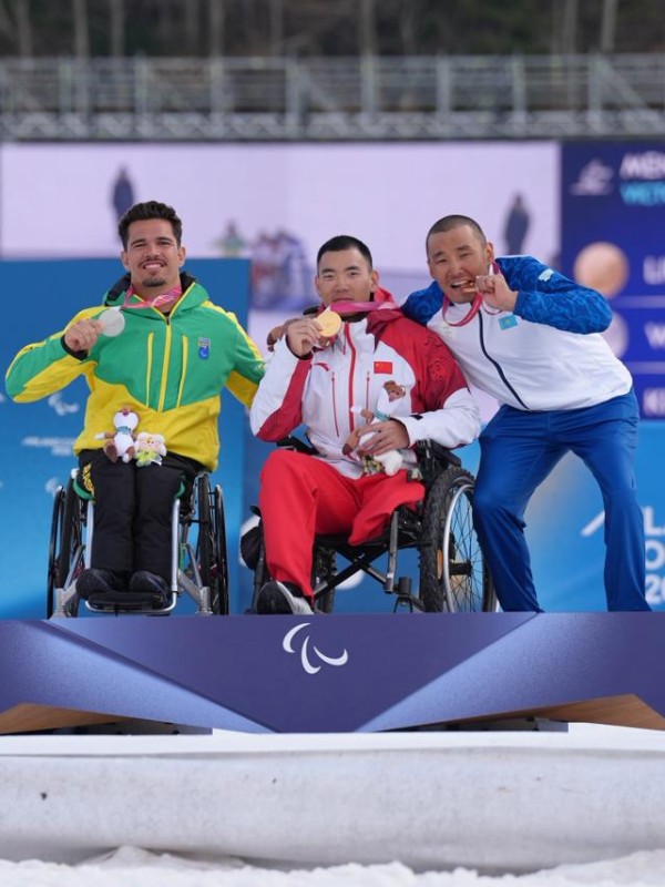 Yerbol Khamitov Wins Bronze at the Winter Paralympics